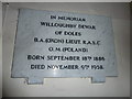 St Michael & All Angels Church, Knights Enham, Andover: memorial (a)