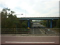 The M66 goes under the M62 at Junction 18