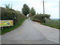 Entrance drive to Cantref Adventure Farm and Riding Centre