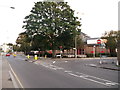 Road junction on Thurston Road