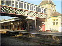 SX9063 : Torquay Railway Station Footbridge by Roy Hughes