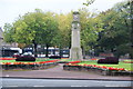 War memorial and gardens in Davyhulme Circle