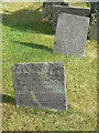 SK6733 : Early 18th century gravestones, Owthorpe by Alan Murray-Rust