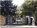 Gates to Kingswood House, 