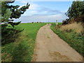 Wyre Way leading onto Knott End Golf Course