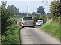 School-run traffic jam on the Carrowbane Road