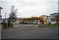 Shell garage, St John