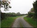 The westward winding Ballygilbert Road