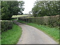 An S-bend on the Ballygilbert Road