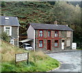 Contrasting houses, Prospect Place, Llanhilleth