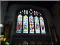 Assumption of the Blessed Virgin Mary, North Marston- stained glass window above the altar