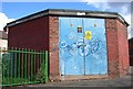 Bridgeman road sub station, located at the entrance to Naul