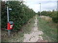 The Viking Way entering Woodhall Spa from the West