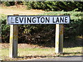 Levington Lane sign