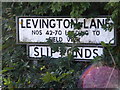 Levington Lane sign