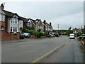 Looking northwards in Rosebery Avenue