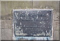 NT9952 : Plaque on The Royal Tweed Bridge by N Chadwick