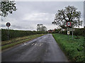 Approaching Mareham on the Hill