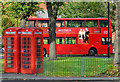 Red icons at South Parade