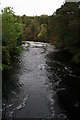 River Arkaig from bridge at Bunarkaig