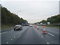 M62 approaching Junction 11