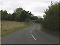 Winding lane west of Besford Bridge