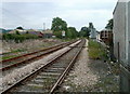 Two railway tracks into one, Llandovery