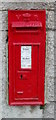 SN7634 : Victorian postbox, Llandovery railway station by Jaggery