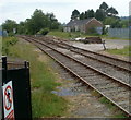 Trackside building viewed from Llandovery railway station