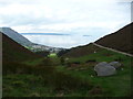 View north-west from the Jubilee Path above Penmaenmawr