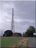 TF3167 : Communications Mast near Hameringham by J.Hannan-Briggs