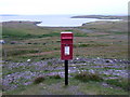 HU5283 : East Yell: postbox № ZE2 38, Holligarth by Chris Downer
