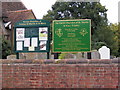 Church of St. Martin, Trimley signs