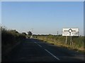 Approaching the B4449 roundabout