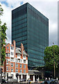 Fire station and Evergreen House, Euston Road