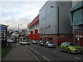 Looking north along Bramall Lane