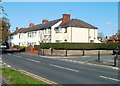 Newport : Mendalgief Road houses between Robert Close and Arthur Street