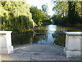 The lake in Southwark Park