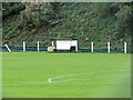 Dugout, Brownlands Park, home of Luncarty Football Club