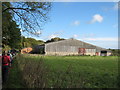 NZ2838 : Farm buildings at High Butterby Farm by peter robinson