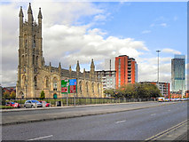 SJ8297 : Church of St George, Chester Road, Hulme by David Dixon