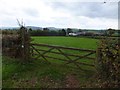 Public footpath to Well Farm