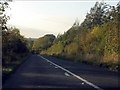 Descending toward Ford on the B4077