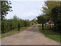 Footpath to Cratfield Road & Entrance to Dunnett