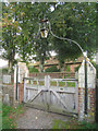 Entrance to All Saints churchyard