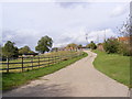 The entrance to Church Farm & West Cottage