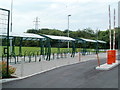 Sheltered bicycle racks, Weston College, Weston-super-Mare