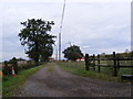 The entrance to Grove Farm