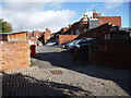 The rear of the Lion Hotel, Shrewsbury