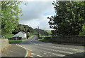 A485 junction at Pont Silian